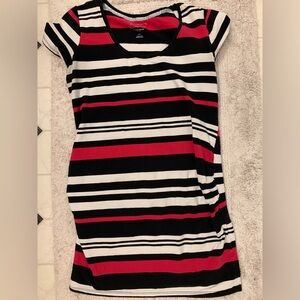 Motherhood Maternity Striped shirt.